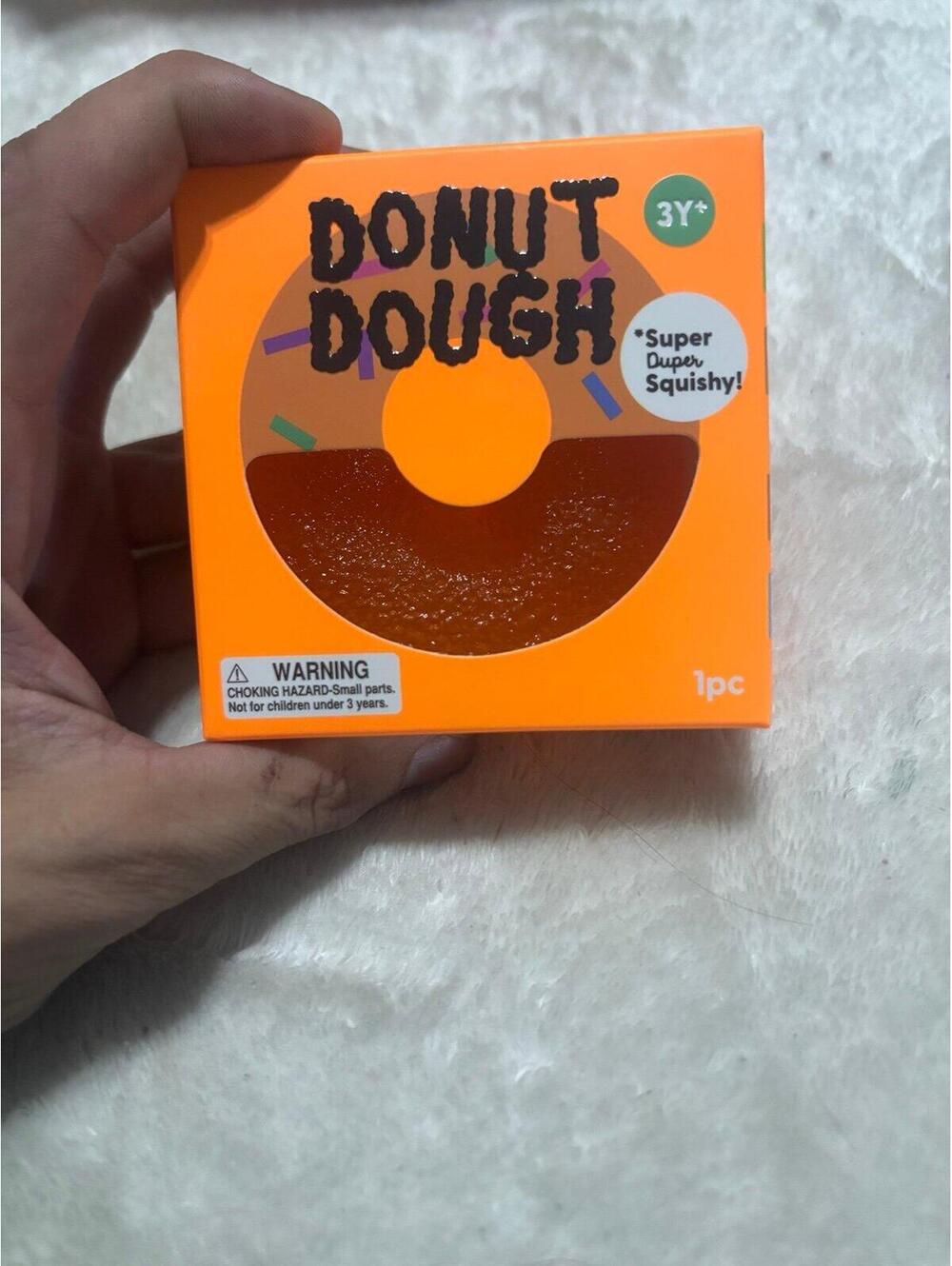 J’Adore Donut Dough Squishy Sensory Fidget Orange